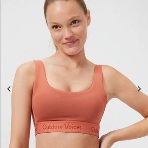 Outdoor Voices Smooth Scoop Bra Size Small